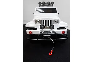 Yeah Racing 1/10 Silver Rock Crawler Winch w/ Metal Wire & Control Unit image 32105