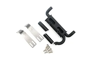 Yeah Racing TRX-4 Black Metal Exhaust Pipe Set image 32741