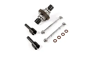 Rovan Baja Super Heavy Duty Complete Upgrade Differential, Axle Cups & 9mm Drive Shaft Kit w/ O-Rings image 32869