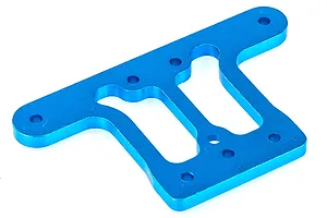 HSP 1/8 Blue Aluminium Front Upper Chassis Plate