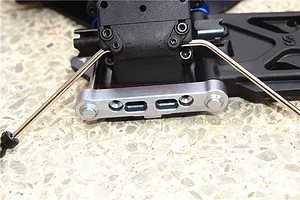 GPM Aluminium Rear Lower Suspension Arm Pin Brace - Red image 33080