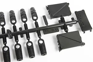 Axial Aluminium Upper and Lower Rear Links Set for SCX10 II (80mm, 94mm, 101.5mm) image 4