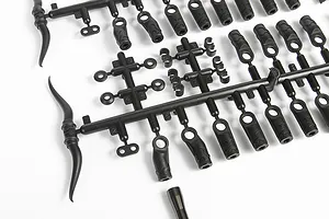 Axial SCX10 II Grey Aluminium Front Links Set image 3