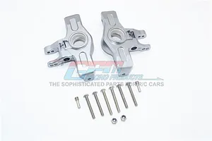 GPM Silver Aluminium Steering Hub Set image 33186