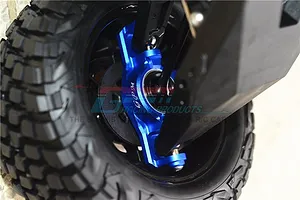 GPM Silver Aluminium Steering Hub Set image 33187