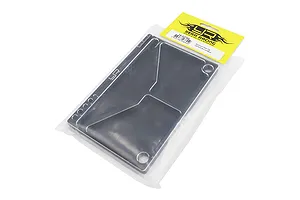 Yeah Racing Black Aluminium 145x95x9mm Parts Tray image 33245