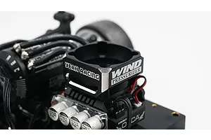 Yeah Racing Black Aluminium Type A 30mm Cooling Fan Booster image 2