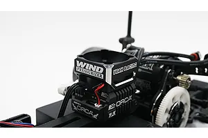 Yeah Racing Black Aluminium Type A 30mm Cooling Fan Booster image 3