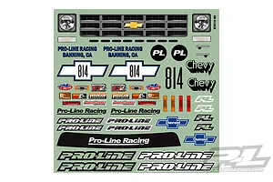 Pro-Line 1/10 1978 Chevy C-10 Race Truck Unpainted Body Shell image 33324