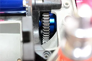 GPM Blue Aluminium Traxxas Slash 4x4 Slipper Shaft Bearing Adaptor image 33430