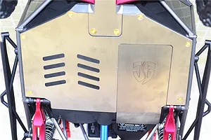 GPM UDR Stainless Steel Centre Chassis Skid Plate Set image 33452