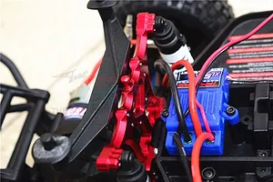 GPM Blue Aluminium Traxxas Slash 2WD Rear Shock Tower image 33484