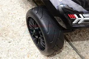 GPM Red Aluminium +13mm Hex Adapter Widener Set w/ Radial On Road Wheels 2Pcs image 33526