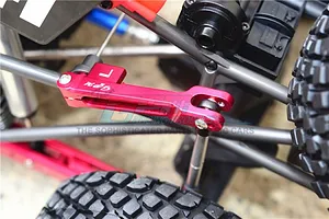 GPM UDR Silver Aluminium Front & Rear Left & Right Complete Sway Bar Arms w/ Stainless Steel Turnbuckles image 33569