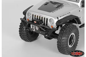 RC4WD Black SCX10 Front Jeep JK Rampage Recovery Bumper image 33601