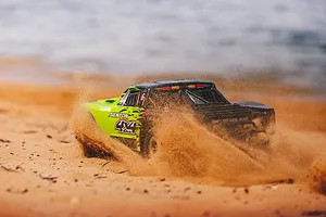 ARRMA Senton 4x4 BLX 3S RC Short Course Truck Electric Brushless 4WD 1/10 Scale RTR - Green image 33678