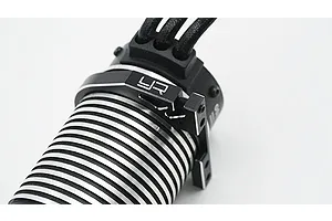 Yeah Racing Aluminium 1/8 41mm Motor Fan Mount - Black image 33708