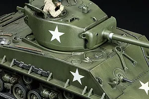 Tamiya 1/48 U.S. M4A3 Sherman Tank Scaled Plastic Model Kit image 33730