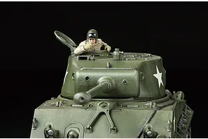 Tamiya 1/48 U.S. M4A3 Sherman Tank Scaled Plastic Model Kit image 33732