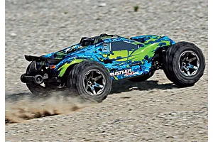Traxxas Rustler 4x4 VXL RC Stadium Truck Electric Brushless 4WD 1/10 Scale RTR image 34018