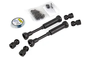 MIP SCX10 II X-Duty Splined Centre CVD Steel Driveshafts 2Pcs image 34132