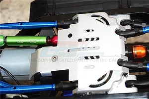 GPM Black Aluminium TRX-4 Centre Gearbox Skid Plate image 34203