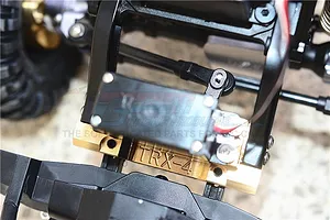 GPM Brass TRX-4 High Mass (102g) Front Bumper Mount image 34208