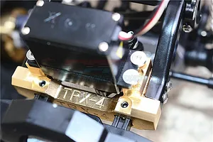 GPM Brass TRX-4 High Mass (102g) Front Bumper Mount image 34209