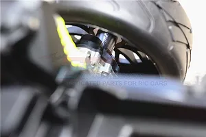 GPM Black Aluminium TRX-4 17mm Hexes (19mm Thick) 4Pcs w/ Hardware image 34244