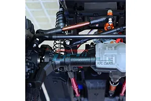 GPM Black Aluminium TRX-4 Servo Horn w/ Spring Steel Linkage image 34289