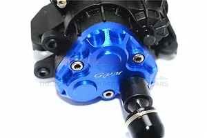 GPM Black Aluminium TRX-4 Outer Centre Gearbox Housing Cover image 34299