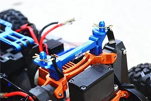 GPM Black Aluminium TRX-4 Front Body Post image 34306