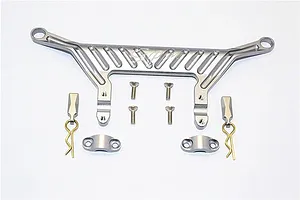 GPM Gunmetal Aluminium Axial Bomber Battery Hold Down Kit image 34381