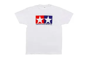 Tamiya White Tee w/ Tamiya Logo Large Size T-Shirt