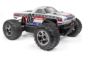 HPI Savage XS Flux El Camino SS Edition RC Monster Truck Electric Brushless 4WD 1/12 Scale RTR - White image 34523