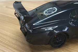 Yeah Racing 1/10 Plastic Wings w/ Carbon Mounts image 34539