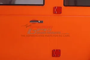 GPM Orange Stainless Steel TRX-4 Defender Door Hinges 4Pcs image 34622