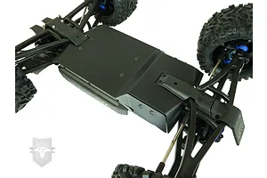 T-Bone Racing Black Traxxas E-Revo VXL 2.0 Chassis Skid Plate Set image 34632