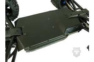 T-Bone Racing Black Traxxas E-Revo VXL 2.0 Chassis Skid Plate Set image 34633