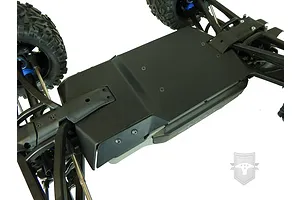 T-Bone Racing Black Traxxas E-Revo VXL 2.0 Chassis Skid Plate Set image 34634