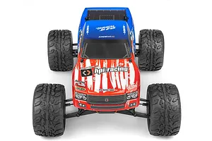 HPI Jumpshot MT V2.0 RC Monster Truck Electric 2WD 1/10 Scale RTR - Blue/Red image 34671