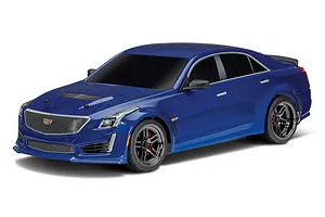 Traxxas 1/10 Blue Cadillac CTS-V Painted Body Shell image 34682