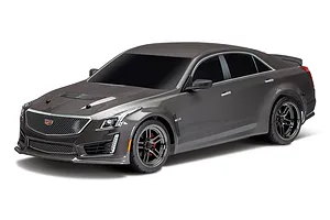 Traxxas 1/10 Silver Cadillac CTS-V Painted Body Shell image 34684