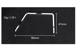 GPM Stainless Steel TRX-4 Bronco Window Trim Set 5Pcs image 34780