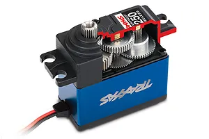 Traxxas High-Torque Metal Gear Waterproof Blue Servo image 34998