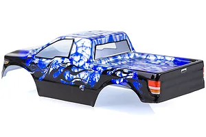 HSP 1/10 Lion Truck Painted Blue Body Shell image 35173