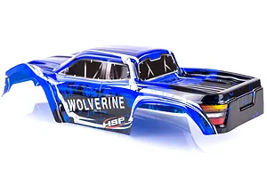 HSP 1/10 Wolverine BL Truck Painted Blue Body Shell image 35175