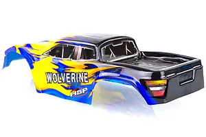 HSP 1/10 Wolverine Truck Painted Blue Body Shell image 35181