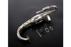 Rovan Baja Stainless Steel Side Mount Tuned Exhaust Pipe Set image 35429