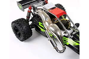 Rovan Baja Stainless Steel Side Mount Tuned Exhaust Pipe Set image 35432